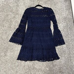 Lulus lace long sleeve dress.